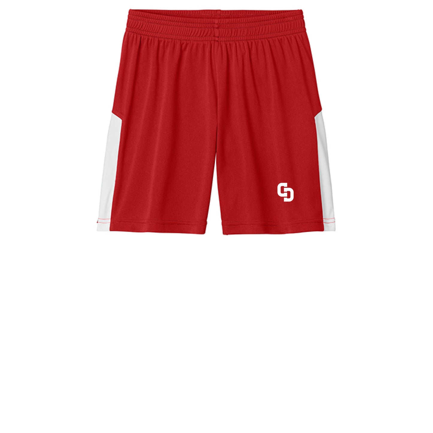 Deep Red/ White - FRONT