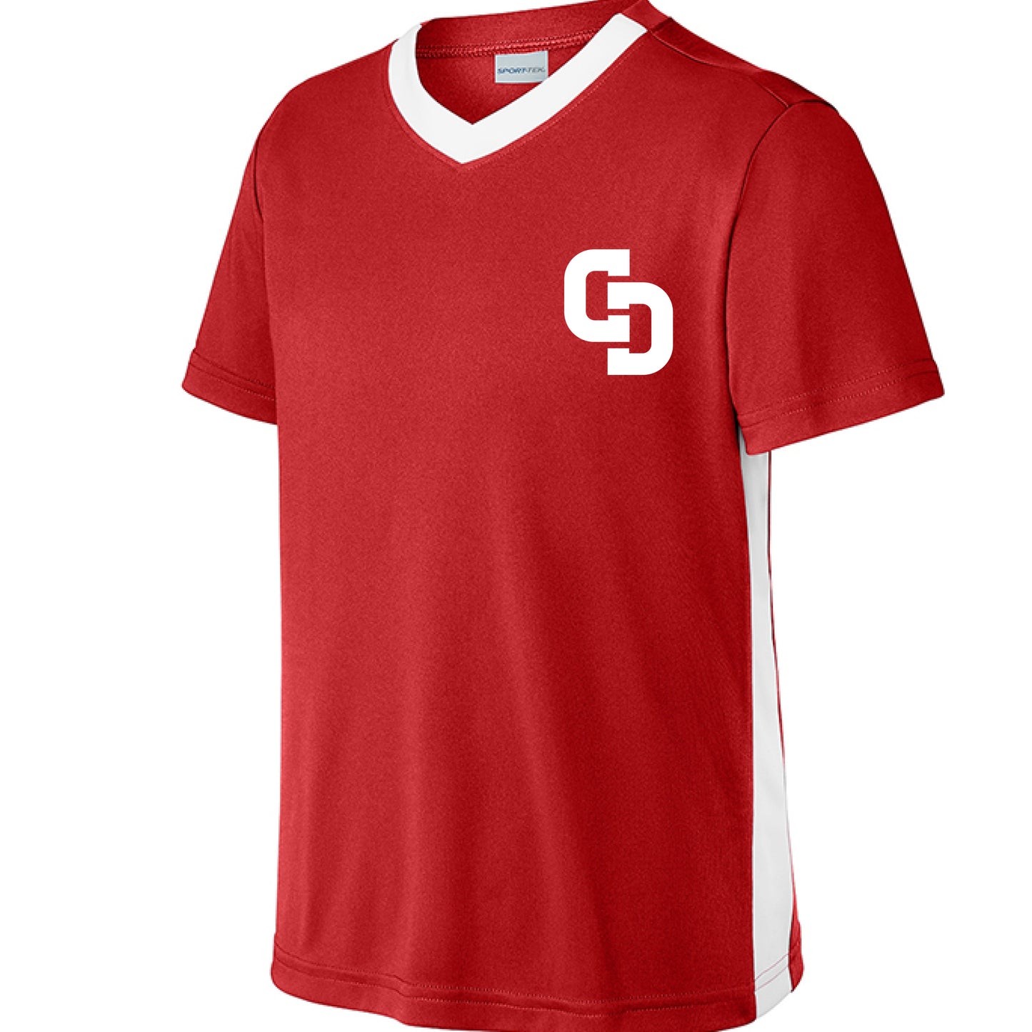 Deep Red/ White - FRONT