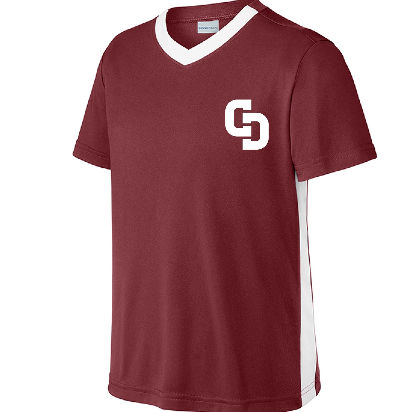 Maroon/ White - FRONT