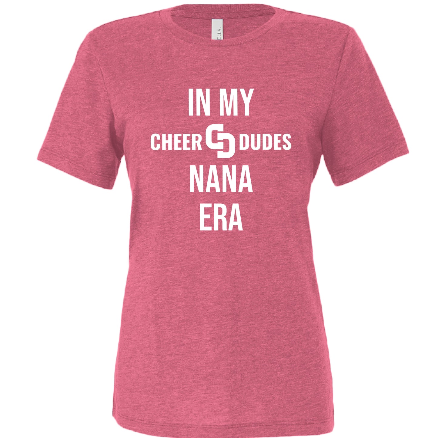 Char Pink Triblend - FRONT