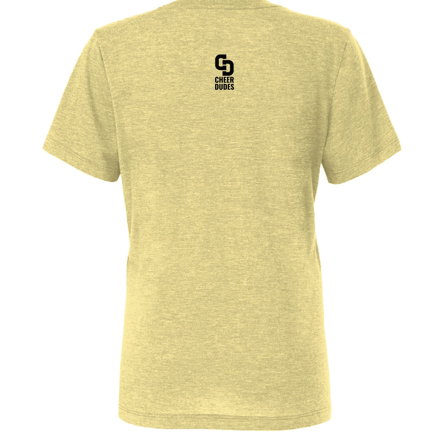 Pale Yellow Triblend - BACK