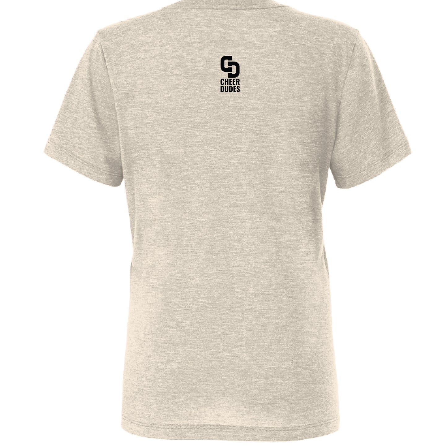Solid Natural Triblend - BACK