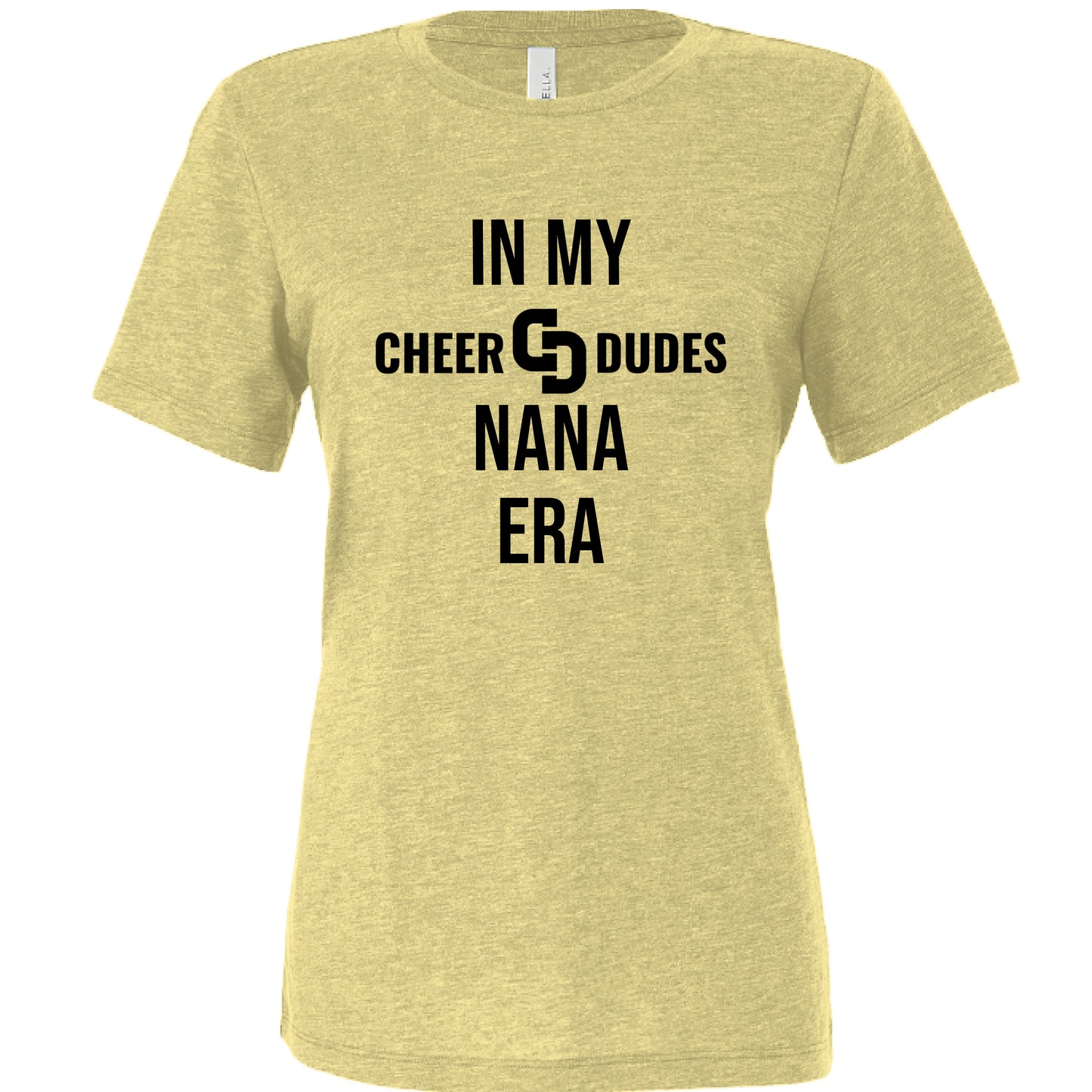 Pale Yellow Triblend - FRONT
