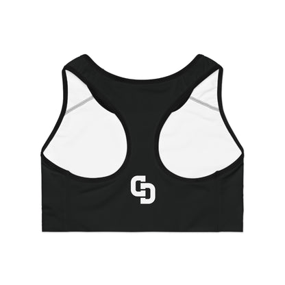 Sports bra - love (dark)
