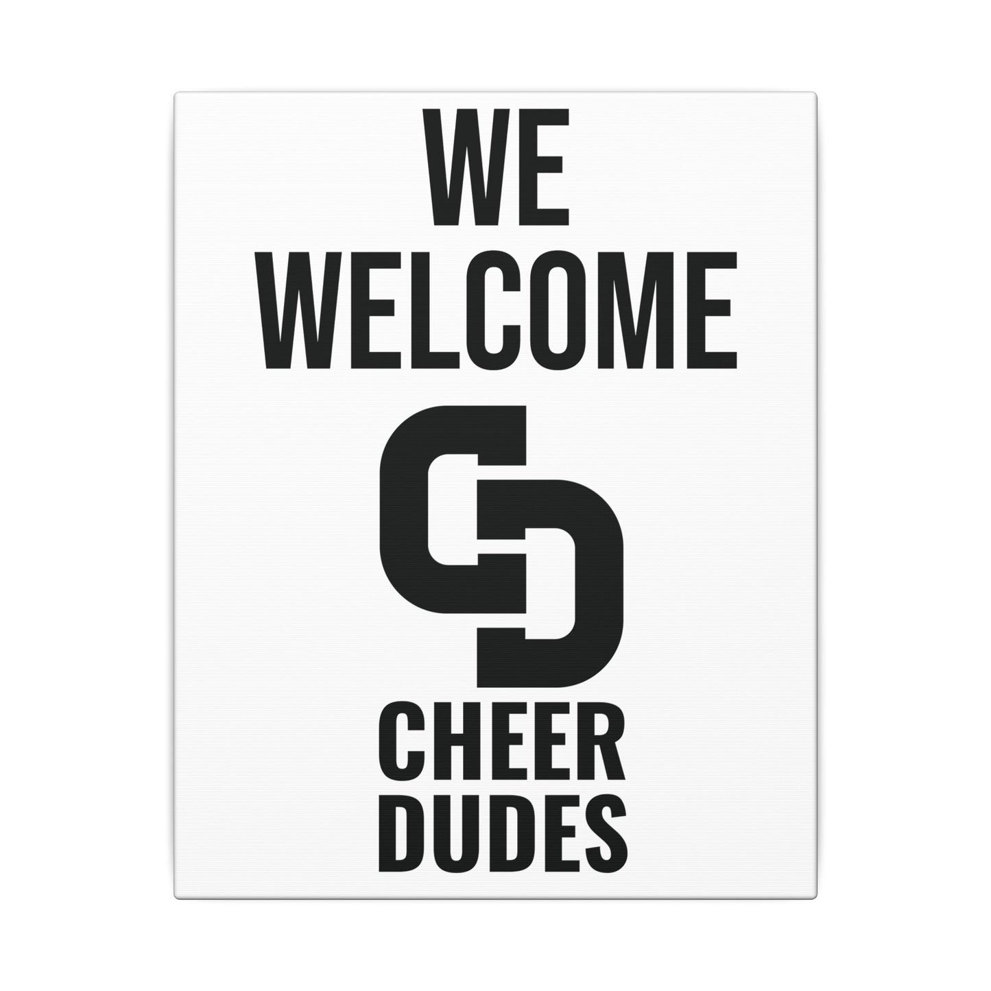 Wall sign - welcome (white)