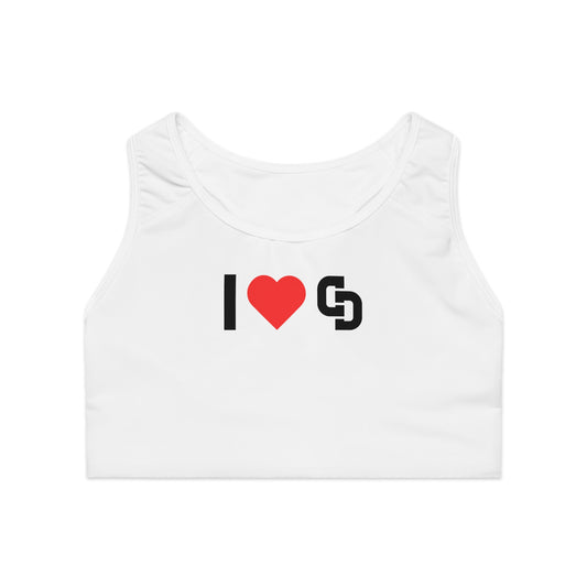 Sports bra - love (light)
