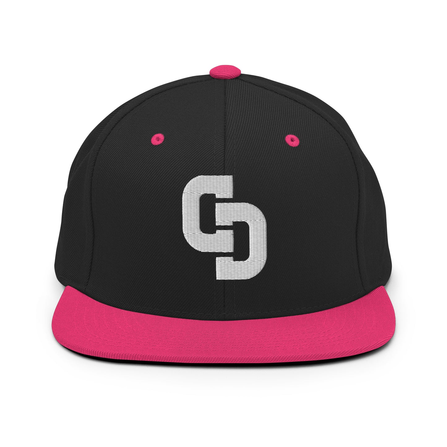 Adult black hat - front view - Cheer Dudes