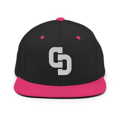 Adult black hat - front view - Cheer Dudes