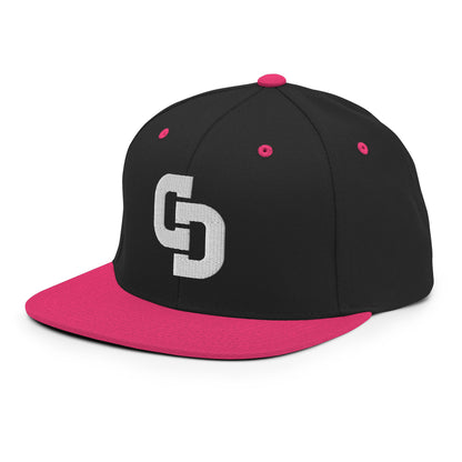 Adult black hat - front view - Cheer Dudes