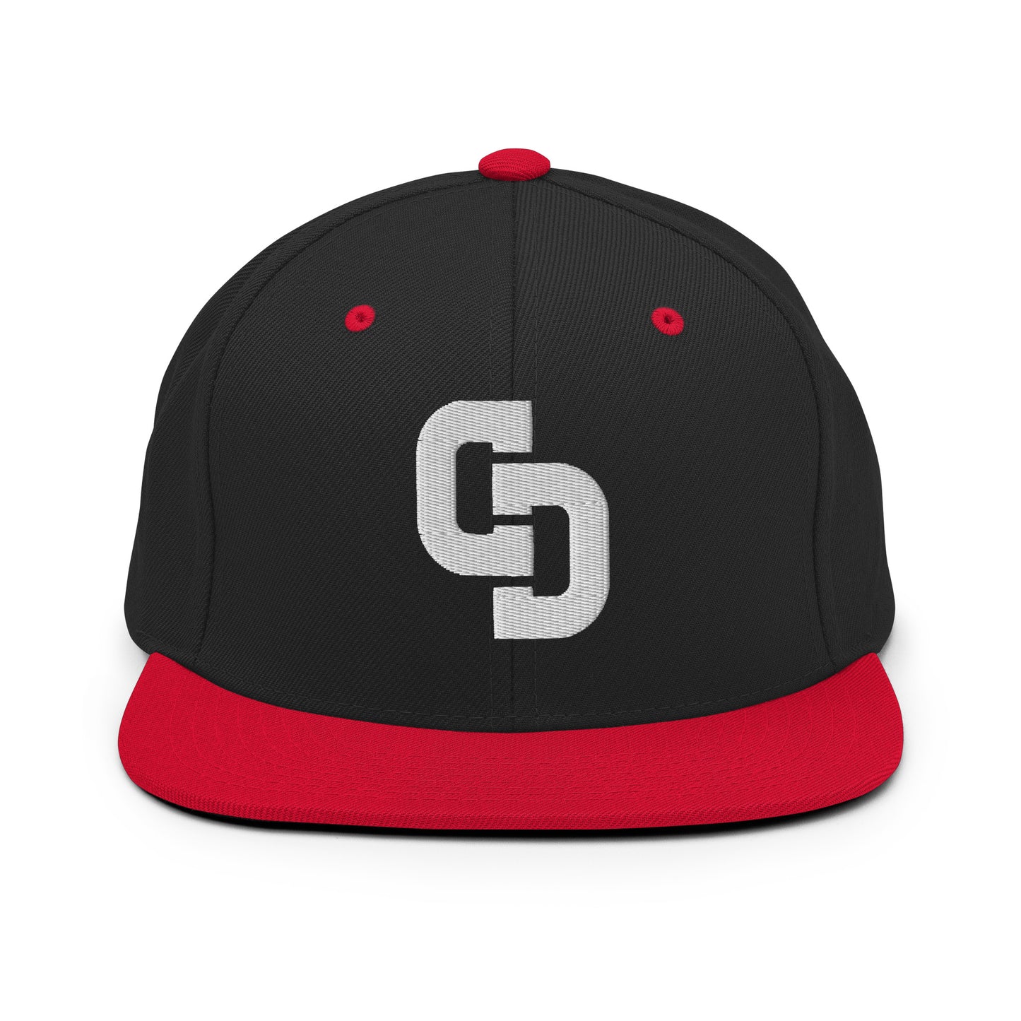 Adult black hat - front view - Cheer Dudes