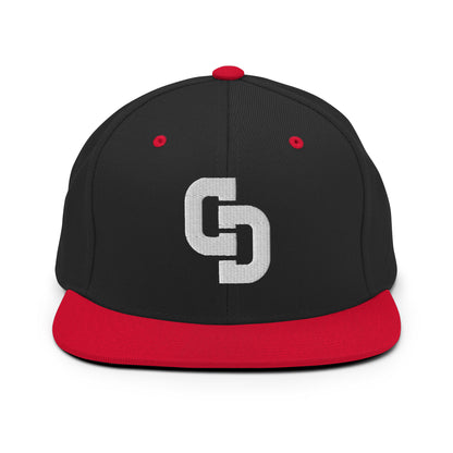 Adult black hat - front view - Cheer Dudes