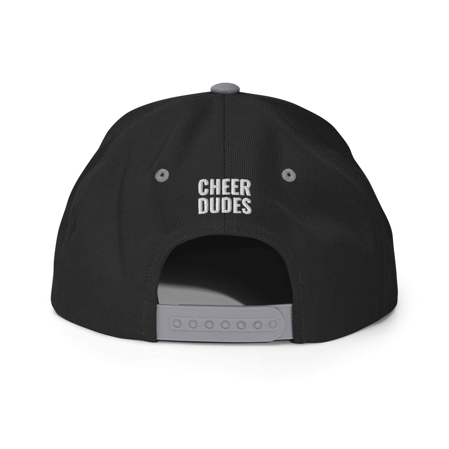 Adult black hat - back view - Cheer Dudes