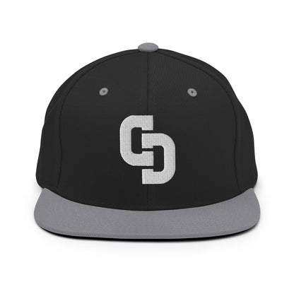 Adult black hat - front view - Cheer Dudes