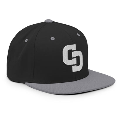 Adult black hat - front view - Cheer Dudes