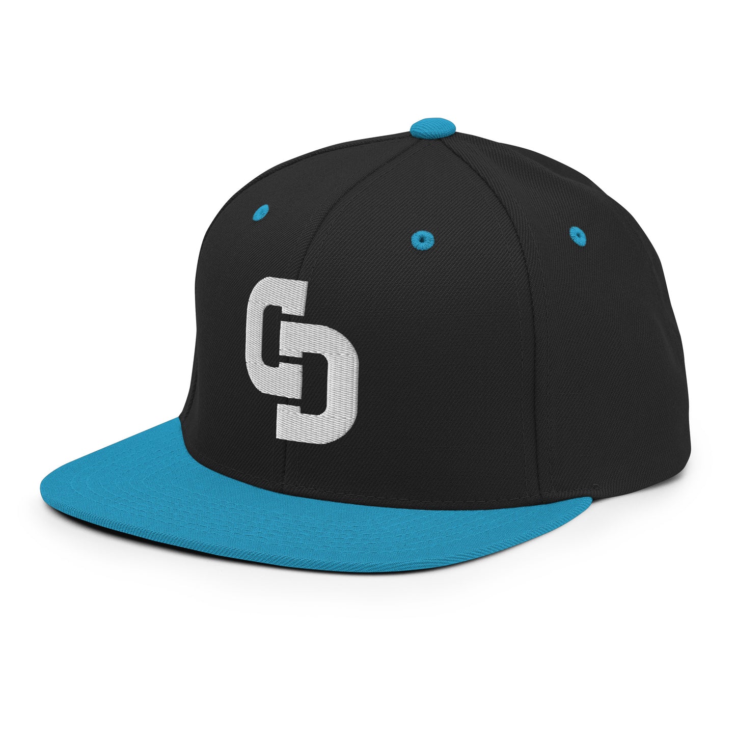 Adult black hat - front view - Cheer Dudes