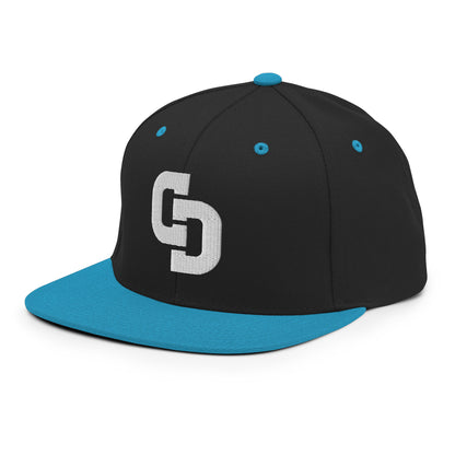 Adult black hat - front view - Cheer Dudes
