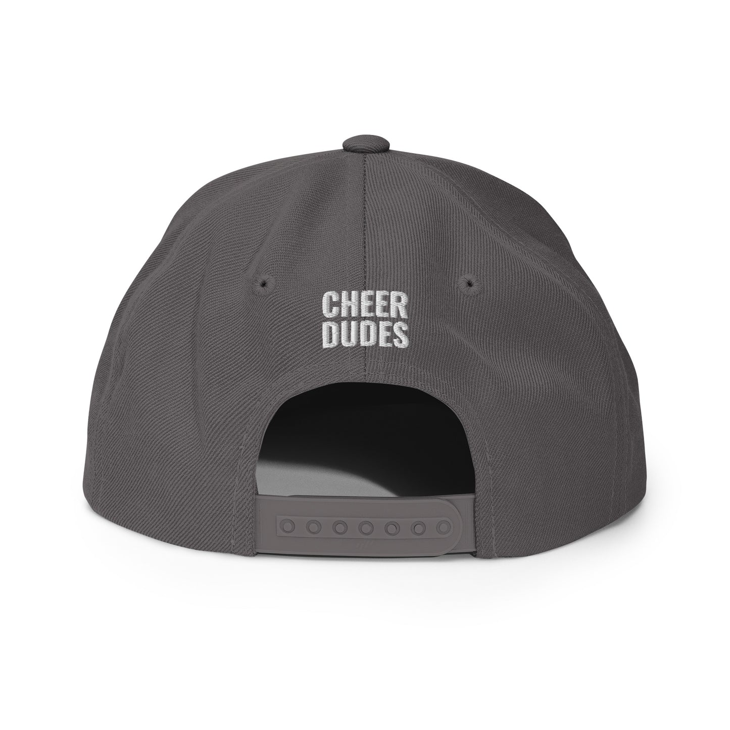 Adult grey hat - back view - Cheer Dudes