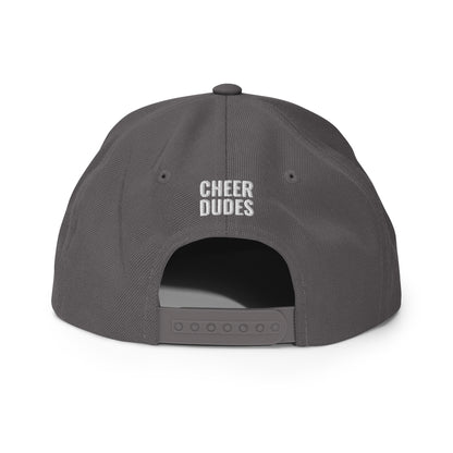 Adult grey hat - back view - Cheer Dudes