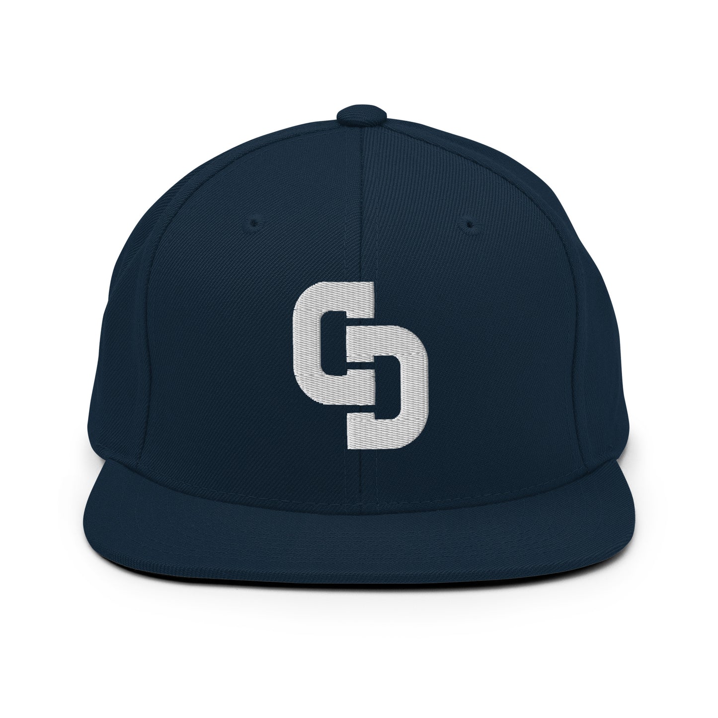 Adult navy hat - front view - Cheer Dudes