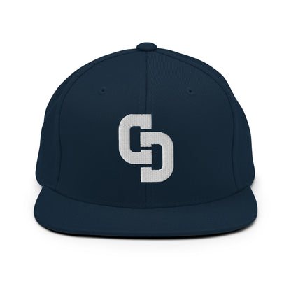Adult navy hat - front view - Cheer Dudes