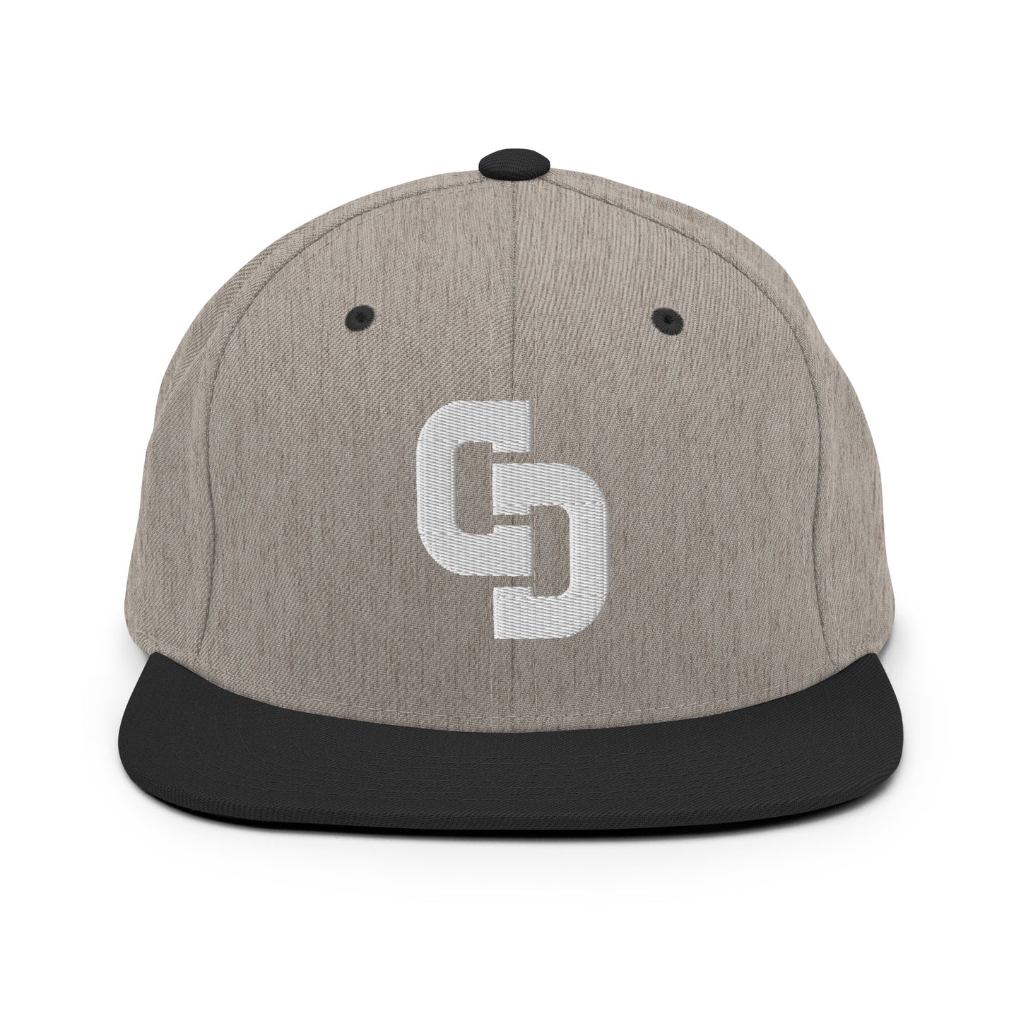 Adult black hat - front view - Cheer Dudes