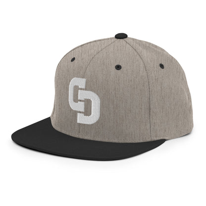Adult black hat - front view - Cheer Dudes