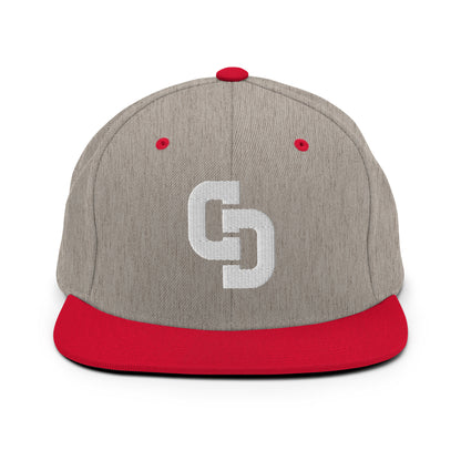 Adult red hat - front view - Cheer Dudes