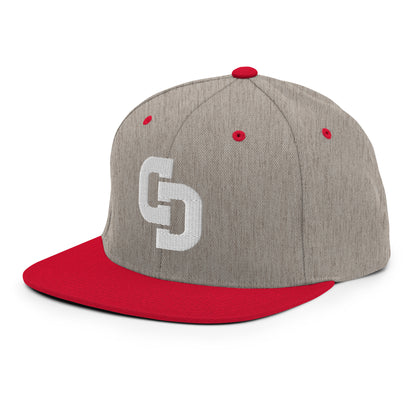 Adult red hat - front view - Cheer Dudes
