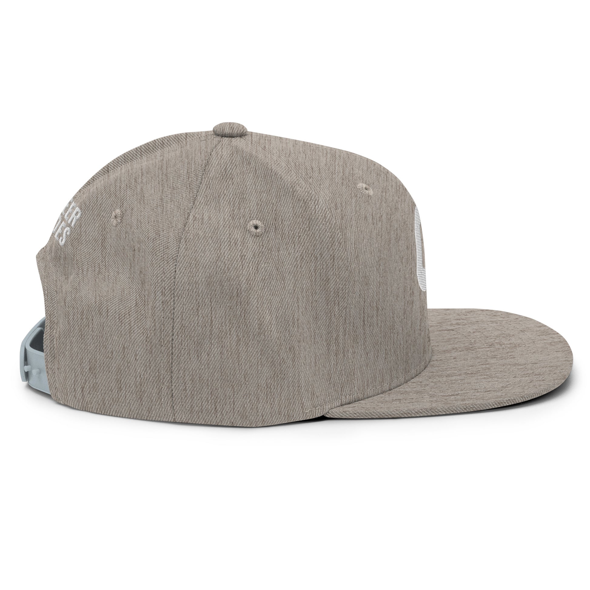Adult grey hat - back view - Cheer Dudes