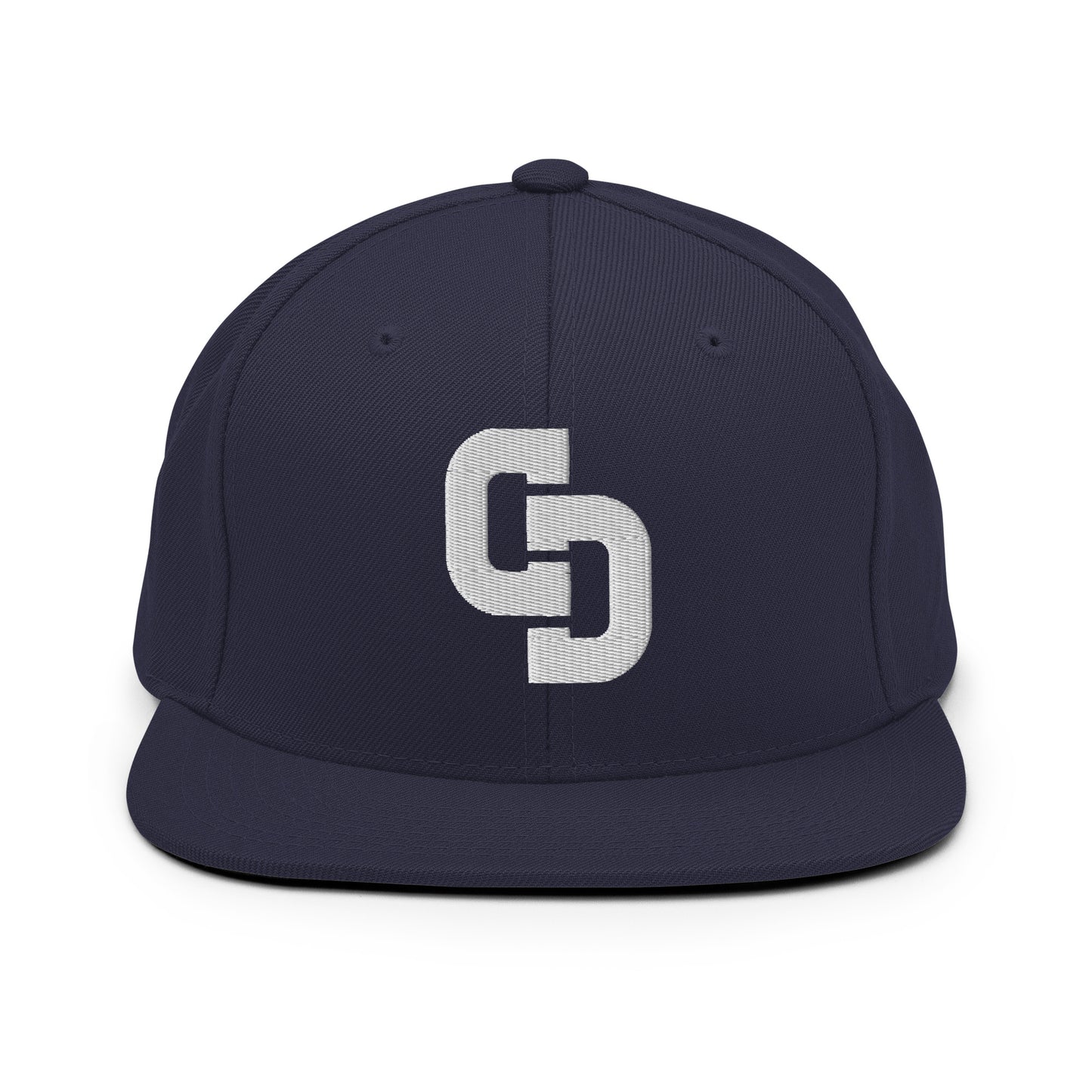 Adult navy hat - front view - Cheer Dudes