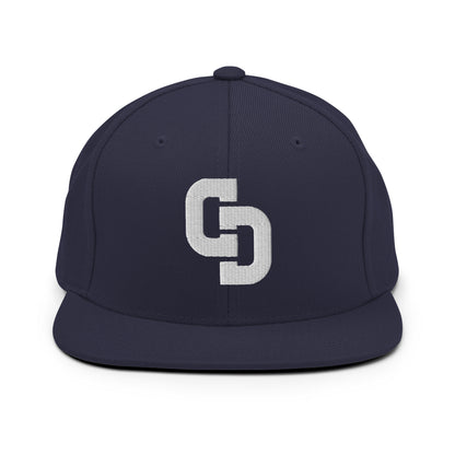 Adult navy hat - front view - Cheer Dudes