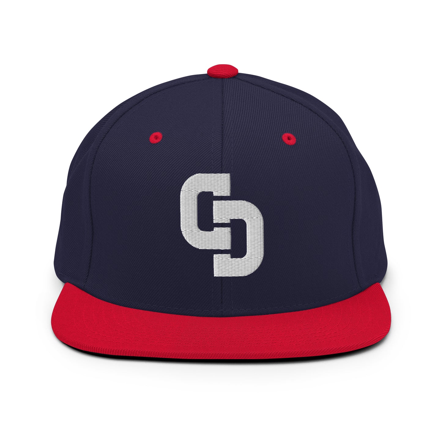 Adult navy hat - front view - Cheer Dudes