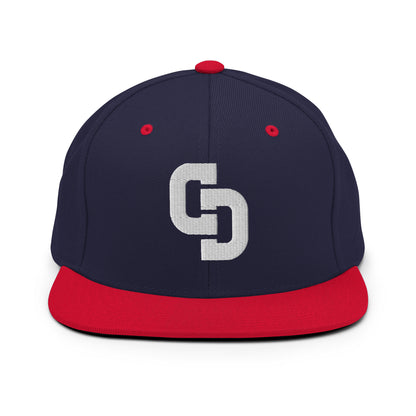 Adult navy hat - front view - Cheer Dudes