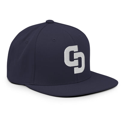Adult navy hat - front view - Cheer Dudes