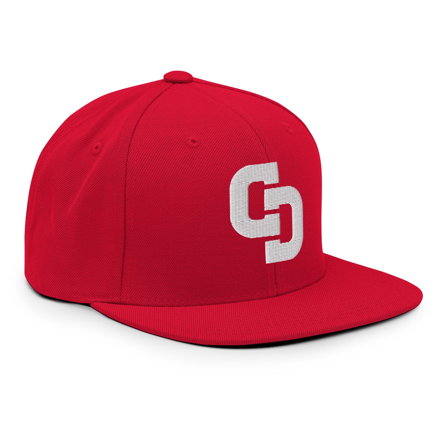 Adult red hat - front view - Cheer Dudes