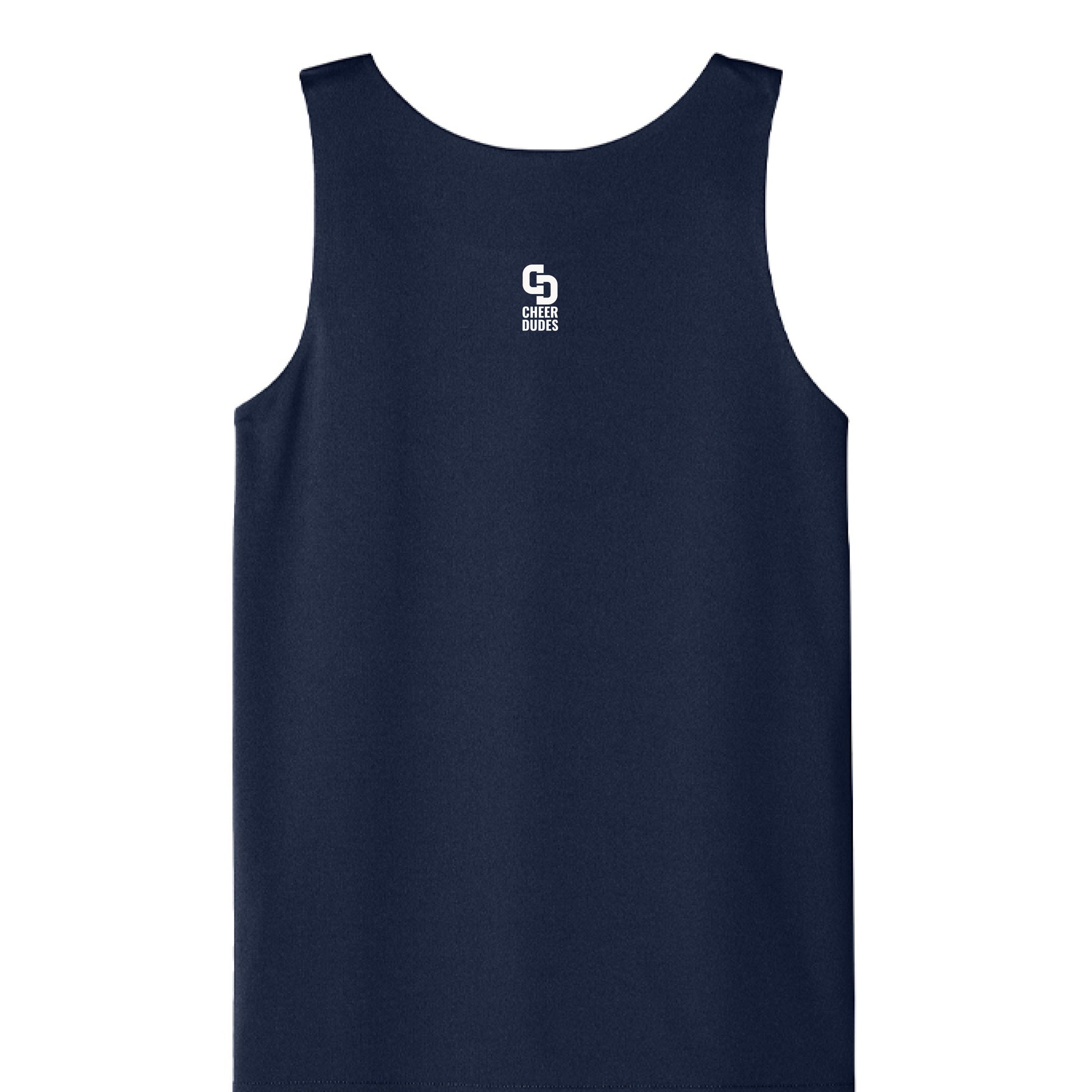 True Navy/ White - BACK