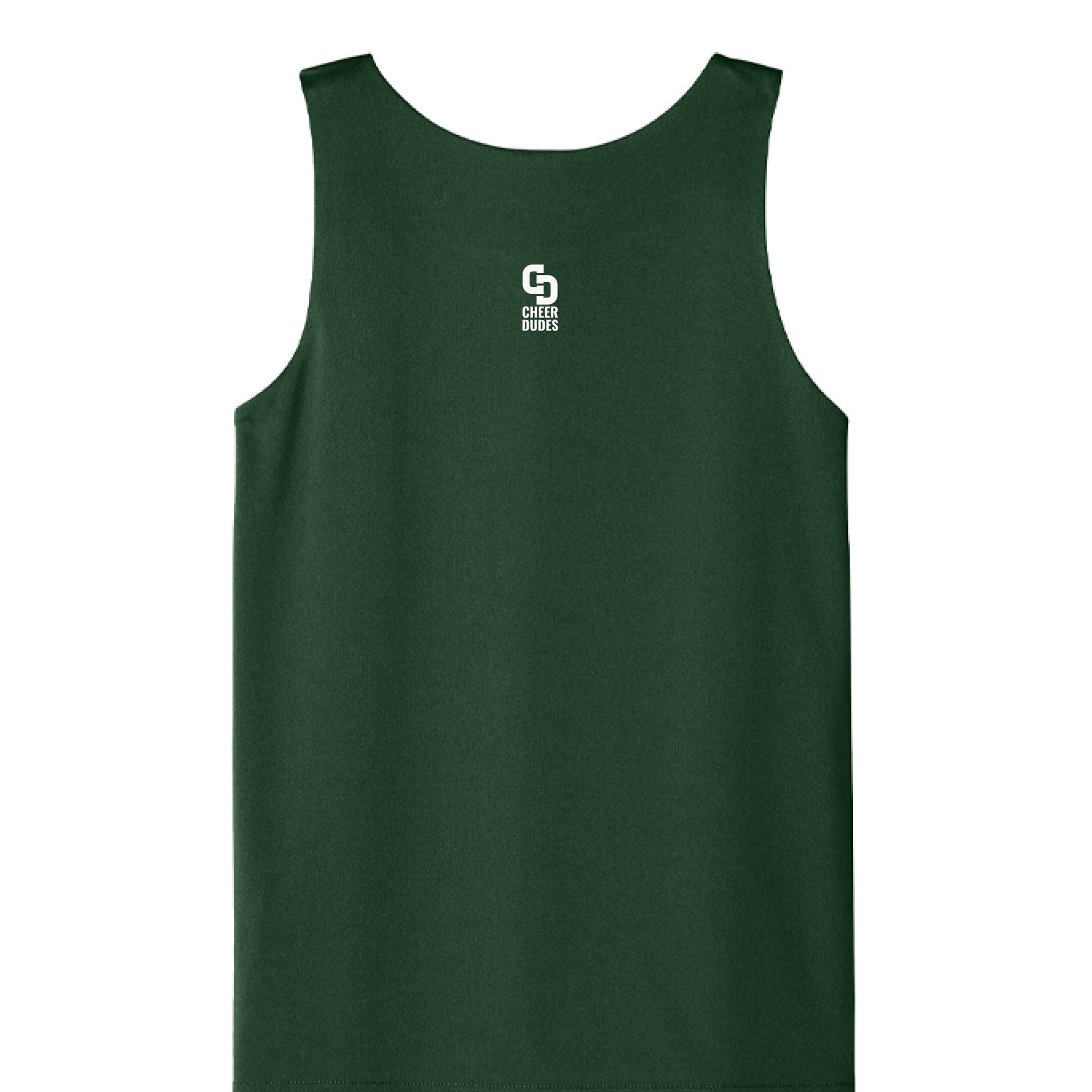 Forest Green/ White - BACK