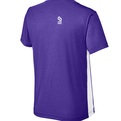 Purple/ White - BACK