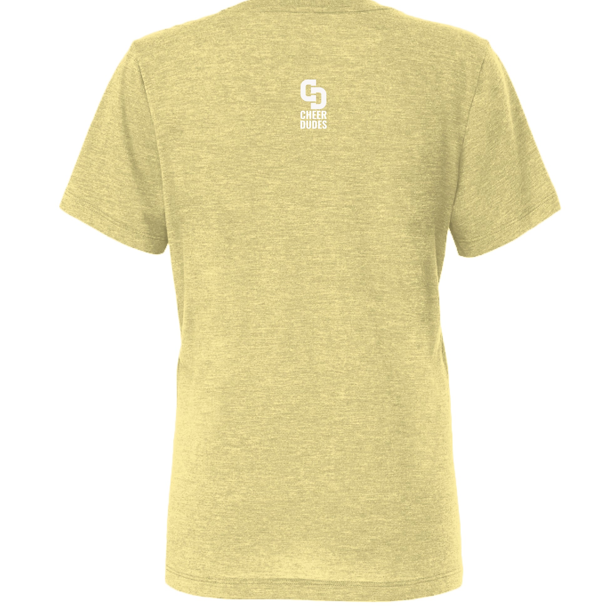 Mustard Triblend - BACK