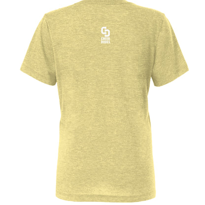 Mustard Triblend - BACK