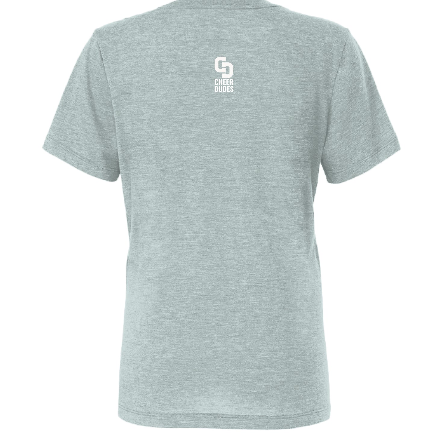 Dusty Blue Triblend - BACK