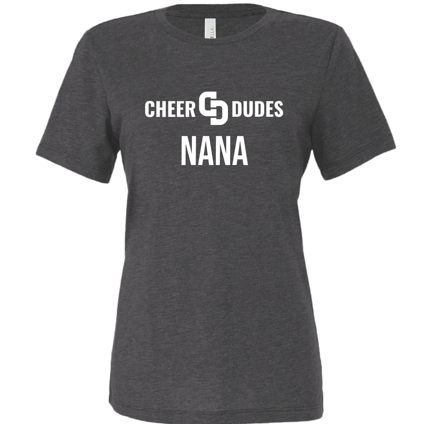 Solid Dark Grey Triblend - FRONT