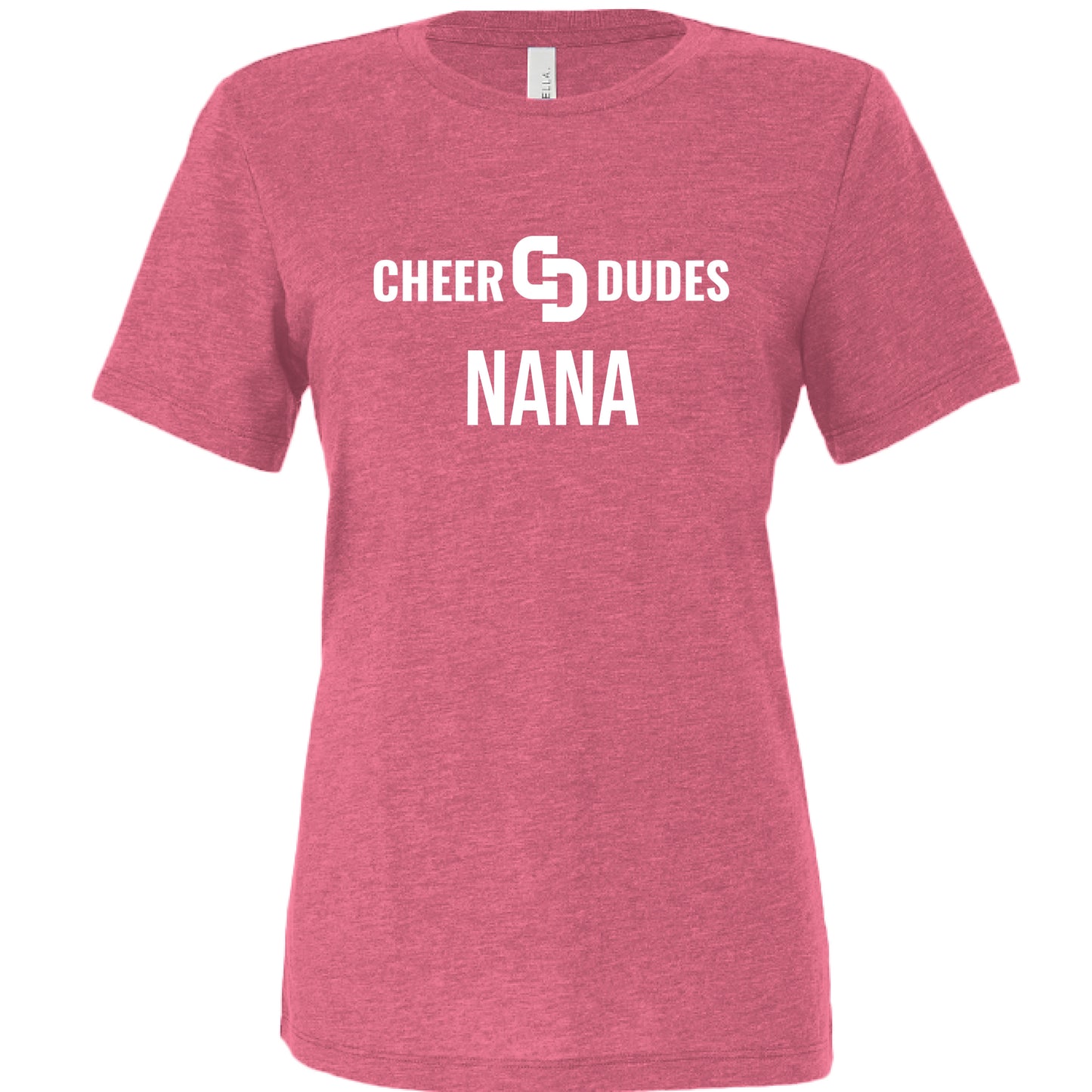 Char Pink Triblend - FRONT