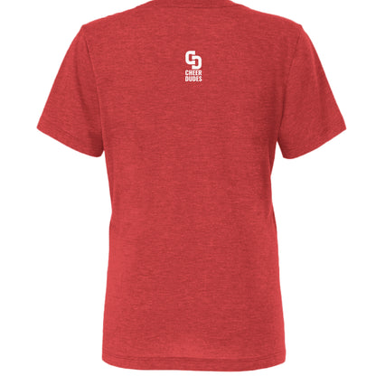 RED TRIBLEND - BACK