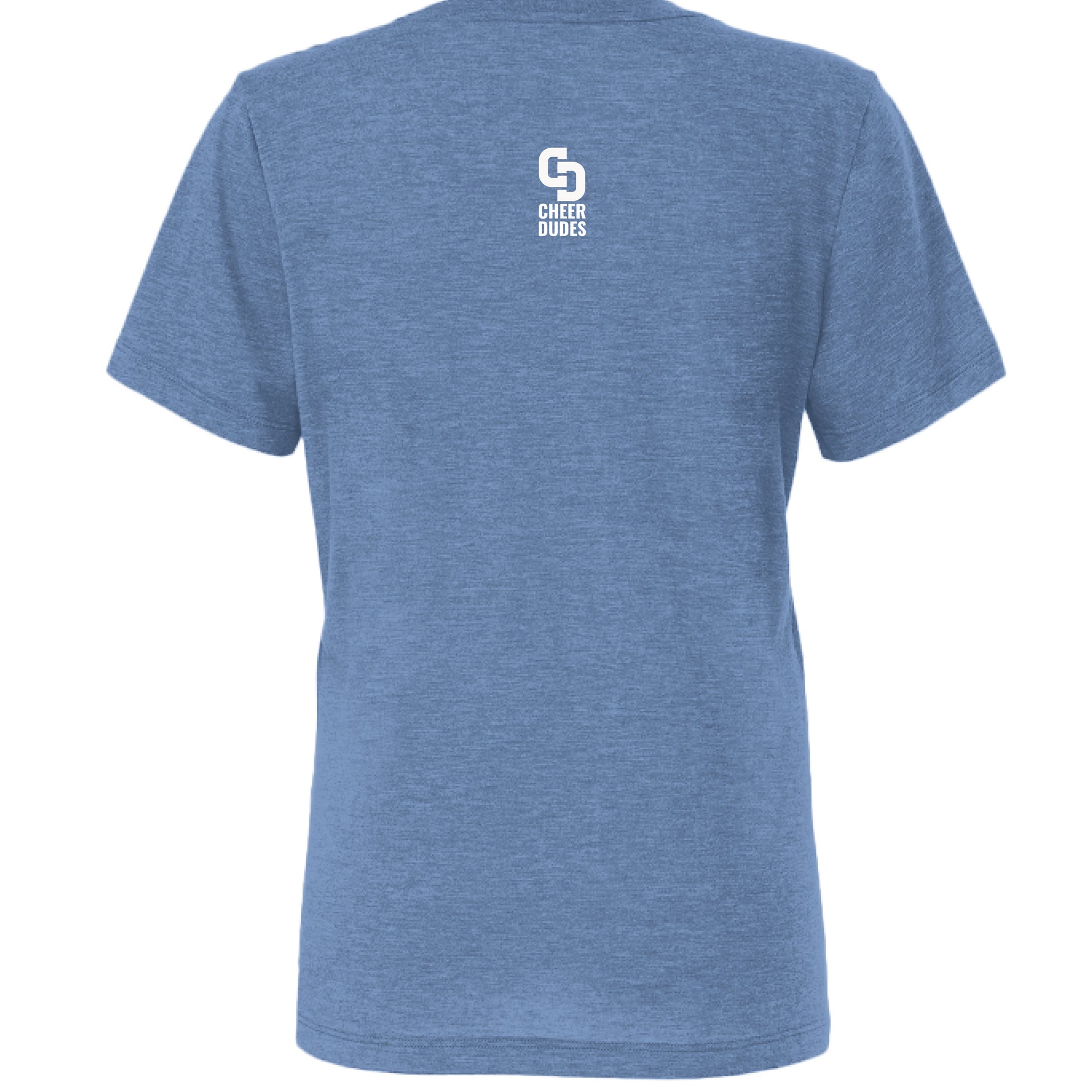 Blue Triblend - BACK