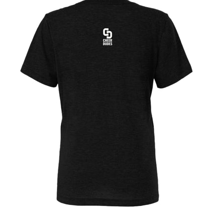 SOLID BLK TRIBLEND - BACK
