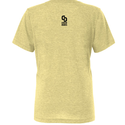 Pale Yellow Triblend - BACK