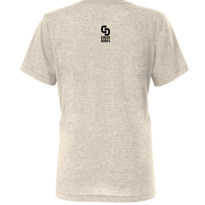 Solid Natural Triblend - BACK