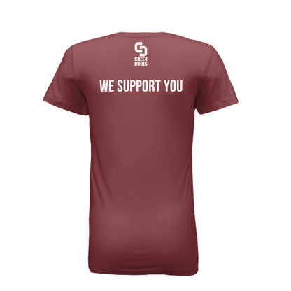 Women's other tee - shot - Cheer Dudes