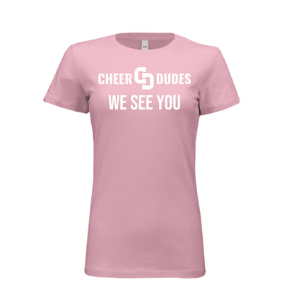 Women's other tee - shot - Cheer Dudes